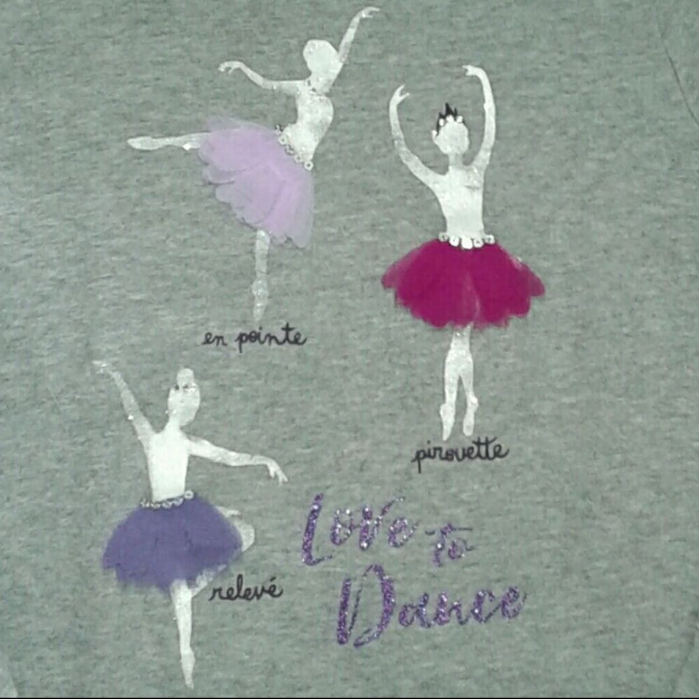 Gymboree Ballerina sweatshirt/sweater